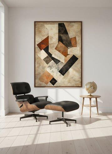 Karla Moon - Danza de Bloques Terrosos XL - No RESERVE, Antiek en Kunst