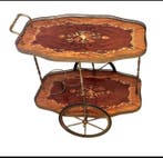 Serveerwagen - Hout, Messing