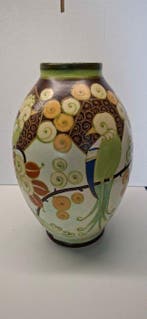 Keramis Boch - Charles Catteau - Vaas - Florale vaas -