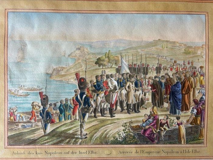 Italië - Toscane // eiland Elba; Vienna presso Artaria -, Boeken, Atlassen en Landkaarten