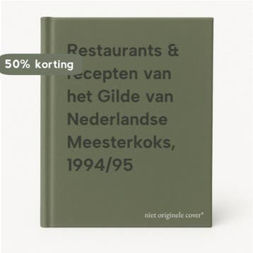 Restaurants & recepten van het Gilde van Nederlandse, Verzenden