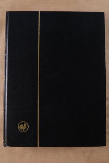Wereld - 4x lege stockboeken, model Leuchtturm, Gestempeld