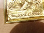 Italië. Henri de Toulouse-Lautrec 24 carat gold finished