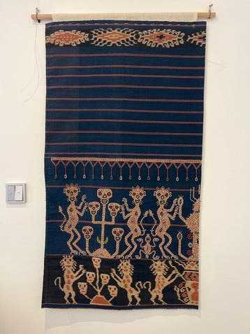 Oost-Sumba ceremoniële vrouwensarong Lau Hada Wuti Kau,