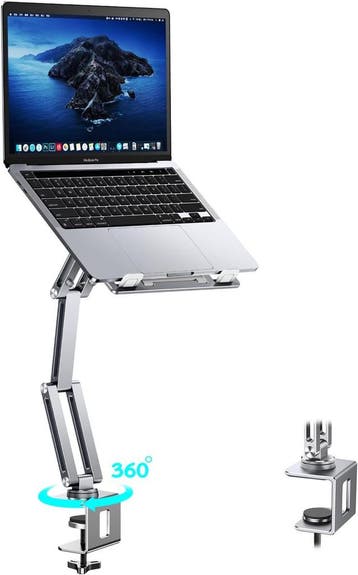Alu Laptopstandaard 360 | Tweede kansje | OP = OP, Informatique & Logiciels, Supports d'ordinateur portable, Verzenden