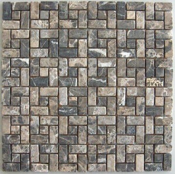 Wand & Vloer Mozaïek Tegels Factory Anticato Kieviet Grij.., Nieuw, Ophalen of Verzenden, 20 tot 40 cm, 10 m² of meer