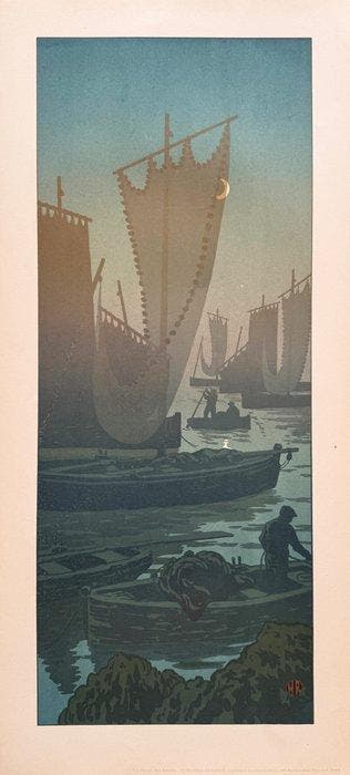 Henri Rivière (1864-1951) - La Féérie des heures, Le Premier