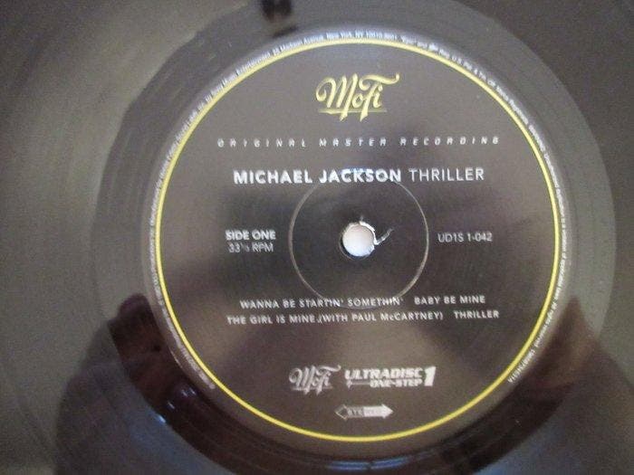Michael Jackson - Thriller (MoFi) - Ultradisc one step, CD & DVD, Vinyles Singles