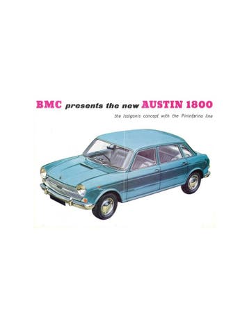 1965 AUSTIN 1800 BROCHURE ENGELS, Nieuw