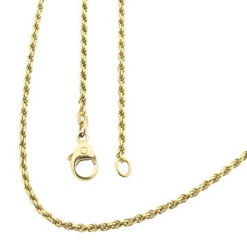 Gouden gedraaide schakelketting, Ophalen of Verzenden