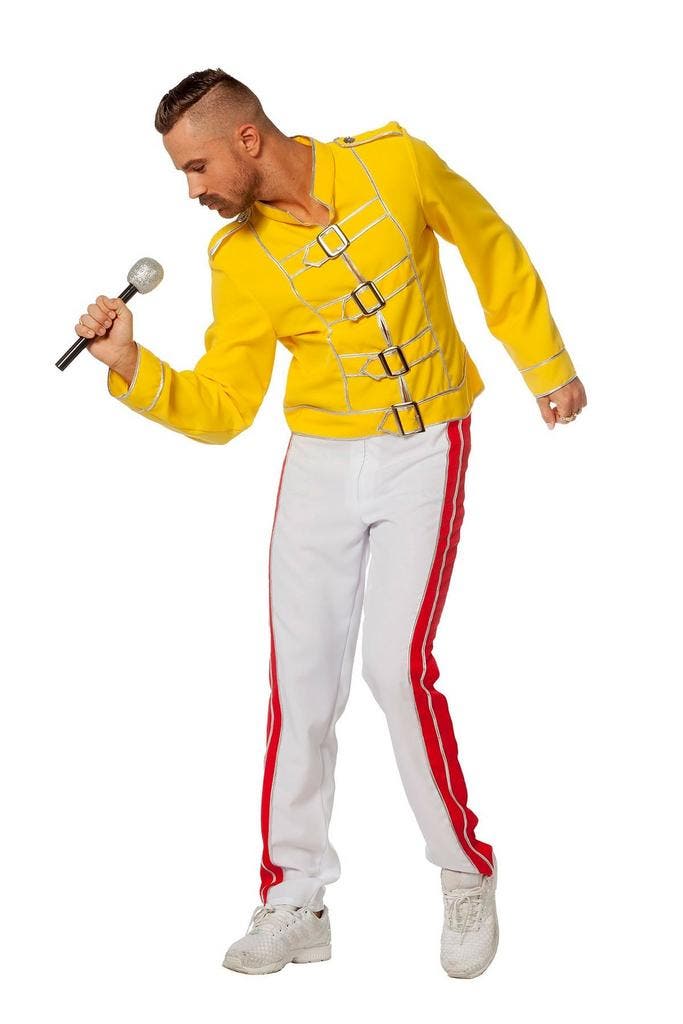 Freddy Mercury Kostuum Queen, Kleding | Heren, Carnavalskleding en Feestkleding, Nieuw, Verzenden