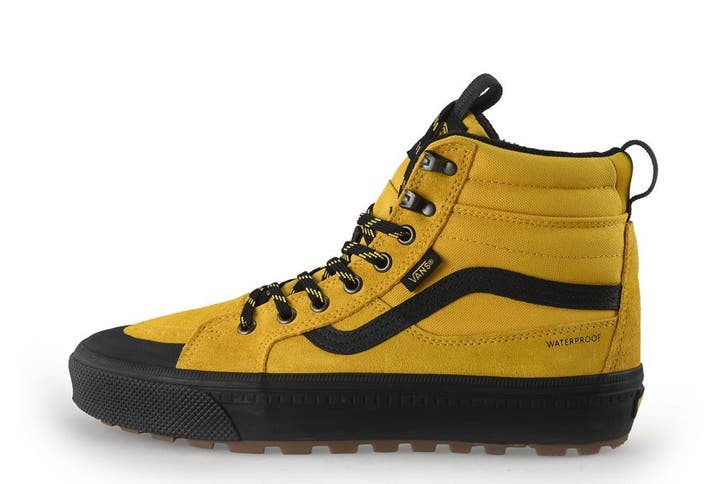 Vans Hoge sneakers in maat 42½ Geel, Kleding | Heren, Schoenen, Overige kleuren, Zo goed als nieuw, Sneakers, Verzenden