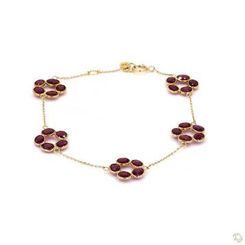 Armband - 18 karaat Geel goud - 8.10ct. tw., Nieuw