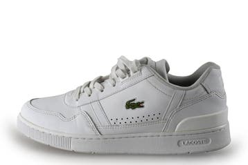 Lacoste Sneakers in maat 43 Wit, Kleding | Heren, Verzenden, Zo goed als nieuw, Sneakers, Wit