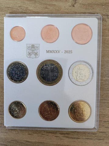 Vatican. Year Set (BU) 2025 Emissione Speciale Giovanni