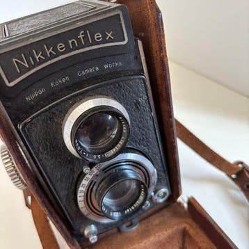 Nippon Koken Camera Works Nikkenflex Twin lens reflex camera, Audio, Tv en Foto, Nieuw