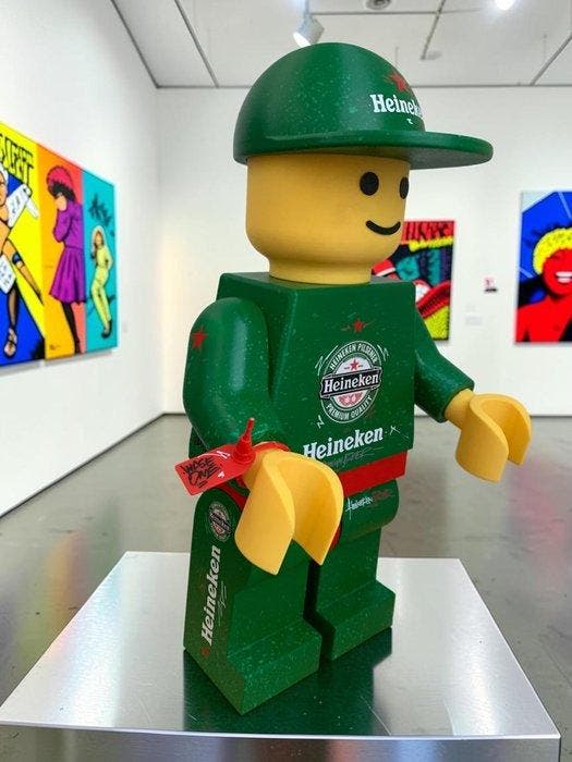 coca cola - Speelgoed figuur Figurine Lego XXL Heineken beer, Kinderen en Baby's, Speelgoed | Duplo en Lego