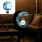 2dekans | Gadgy Solar Tuinverlichting Maan – LED Buitenlamp, Ophalen of Verzenden, Nieuw