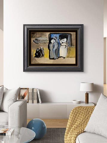 Marcus de Vestele (1941-2024) - Composition Cobra – Figures