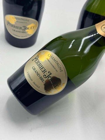 Perrier-Jouët, Grand Brut - Champagne - 3 Bouteille (0,75 l), Nieuw