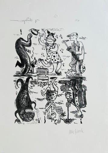Art Spiegelman / Joost Swarte - 1 Lithografie - Beperkte, Nieuw