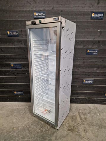 Koelkast | Maxima | enkele deur | glazendeur | 400 liter |, Gebruikt, Koelen en Vriezen