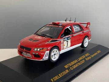 IXO 1:43 - Voiture de course miniature - Mitsubishi Lancer