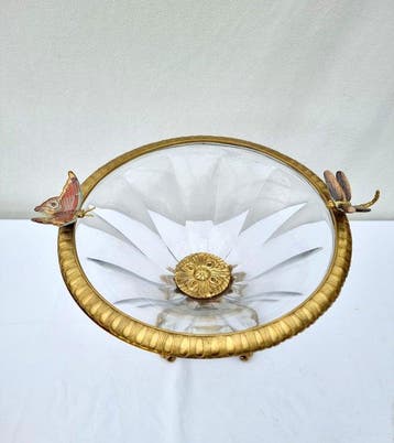 Plateau - Bronze, Cristal