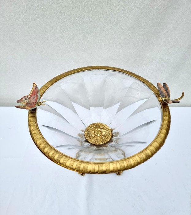 Plateau - Bronze, Cristal, Antiquités & Art, Art | Objets design