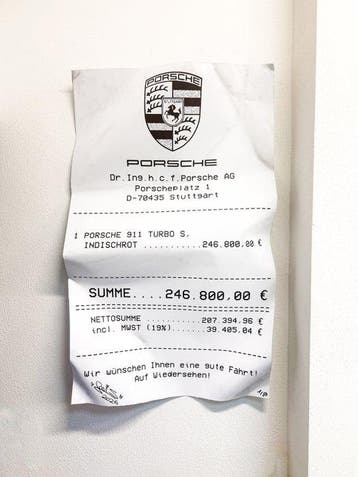 Louis Michel Krüger - 911 Reciept (Dirty), Antiek en Kunst