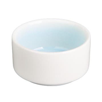 Dipschaaltjes | FONDANT | Porselein | Aqua | 12 Stuks |, Verzenden