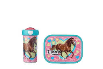 Mepal Lunchset Campus Schoolbeker+Lunchbox My Horse, Verzenden, Nieuw