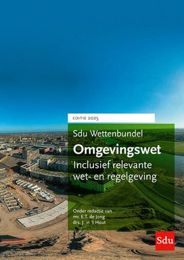 Wettenbundel Omgevingswet 2025 / Milieu 9789012410748, Livres, Livres d'étude & Cours, Verzenden, Mr. E.T. de Jong