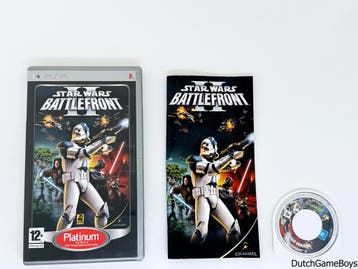 PSP - Star Wars - Battlefront II - English - Platinum, Games en Spelcomputers, Spelcomputers | Sony PSP, Verzenden, Gebruikt