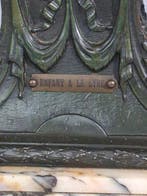 Pendule - Legering - 1850-1900 - Pendule met drie putti, Antiek en Kunst, Antiek | Klokken