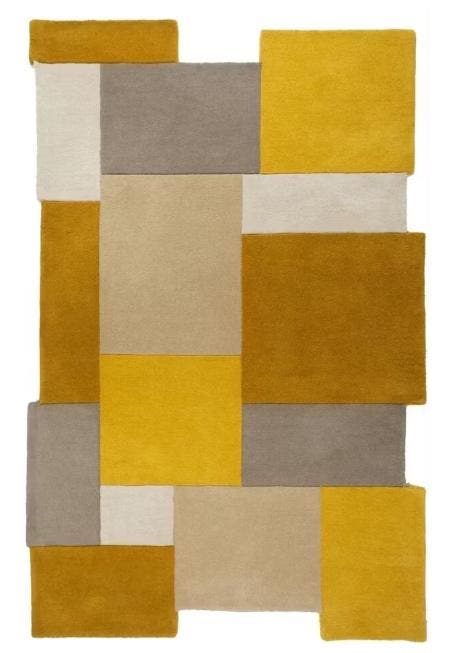 2dekans | Flair Rugs Collage Wol Vloerkleed 200 x 290 cm –, Doe-het-zelf en Bouw, Isolatie en Afdichting, Ophalen of Verzenden