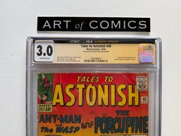 Tales to Astonish #48 - Signed by Stan Lee - CGC Signature, Livres