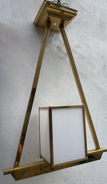 ORION Leuchten - Lampe à suspendre - Opaline, Antiquités & Art