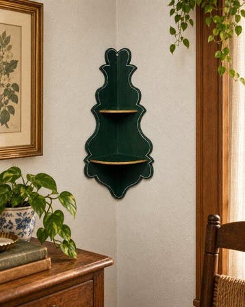 Wandtafel - Hout - Houten hoekconsole