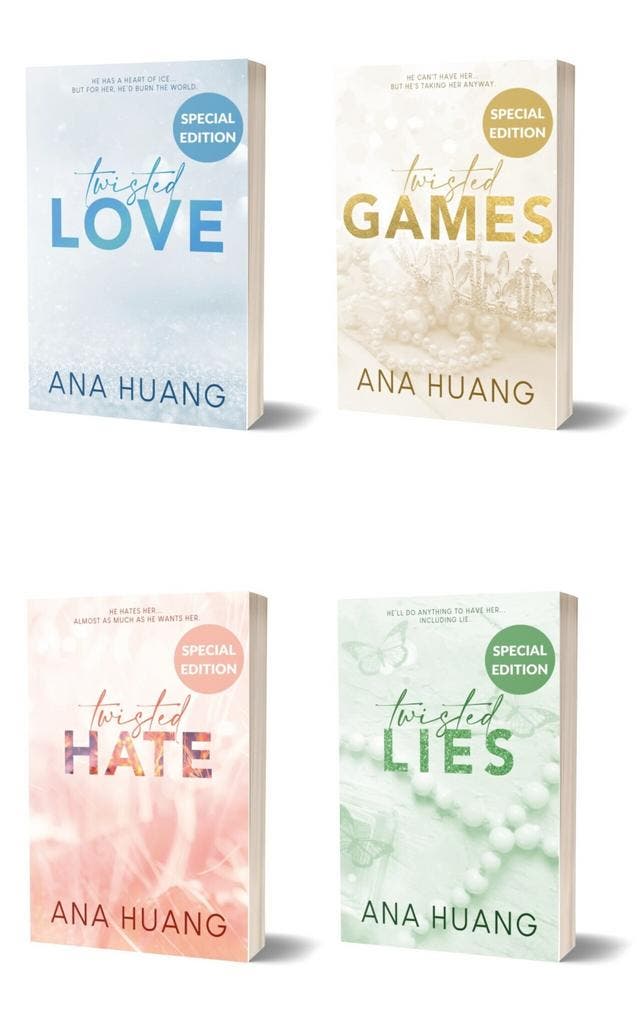 Twisted 1-4 - Twisted Love Games Hate Lies set (Ana Huang), Boeken, Romans, Nieuw, Verzenden
