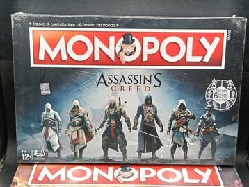 Lotto 2 Monopoly Assassins Creed + Mass Effect N7 Edizione