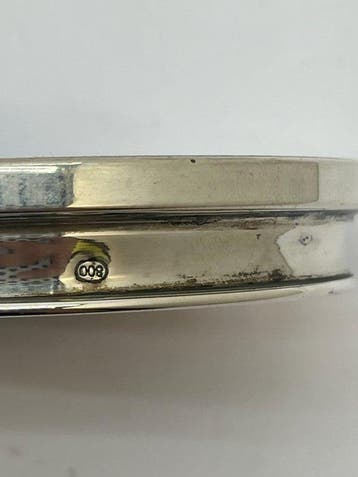 Ensemble coiffeuse - Verre, argent 800