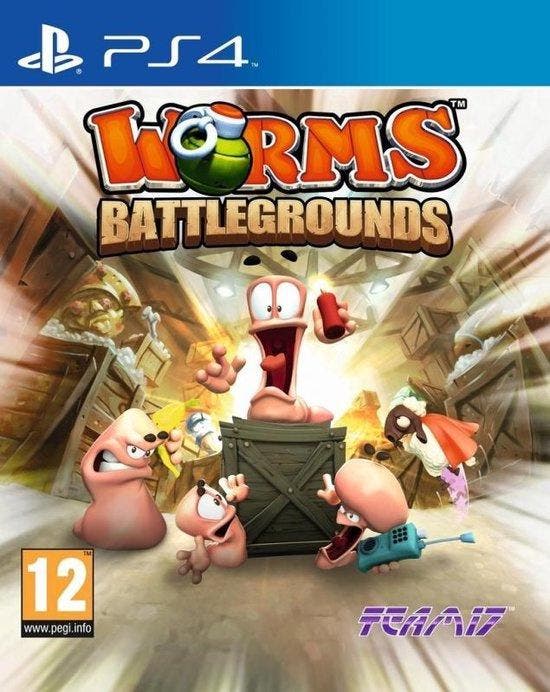 Worms Battlegrounds (PS4 Games), Games en Spelcomputers, Games | Sony PlayStation 4, Zo goed als nieuw, Ophalen of Verzenden