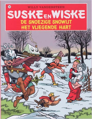 De snoezige snowijt/het vliegende hart / Suske en Wiske /, Boeken, Stripverhalen, Verzenden, Zo goed als nieuw, Willy Vandersteen