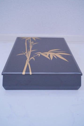 japanese Lacquerware - Doos - Hout - Fubako