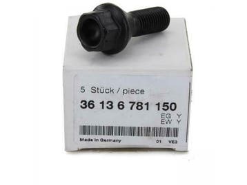 5x ORIGINELE BMW Wielbouten Wielbouten Set M12x1.5mm 26mm 36, Ophalen of Verzenden, Nieuw