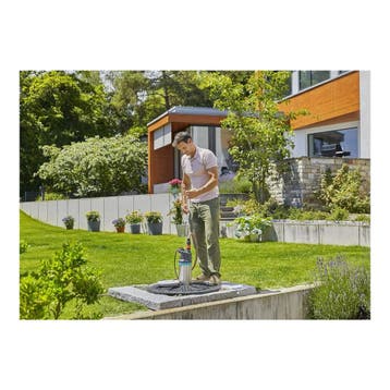 Gardena 6100/5 inox automatic dompeldrukpomp 6100 l/h, Jardin & Terrasse, Ophalen of Verzenden