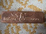 Wereld. 691 Gramm Copper bar .999, Adler (Zonder