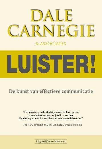 Luister! | Dale Carnegie | Nieuw, Verzenden, Nieuw, Dale Carnegie