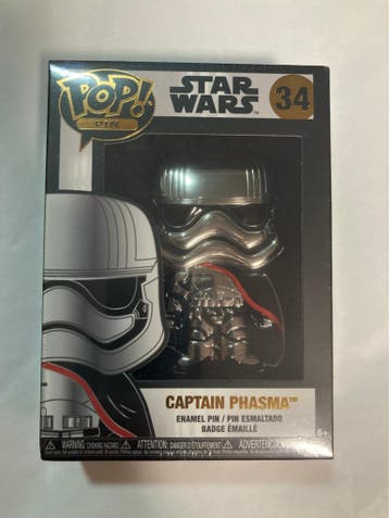 POP PIN STAR WARS CAPTAIN PHASMA (TOYS)